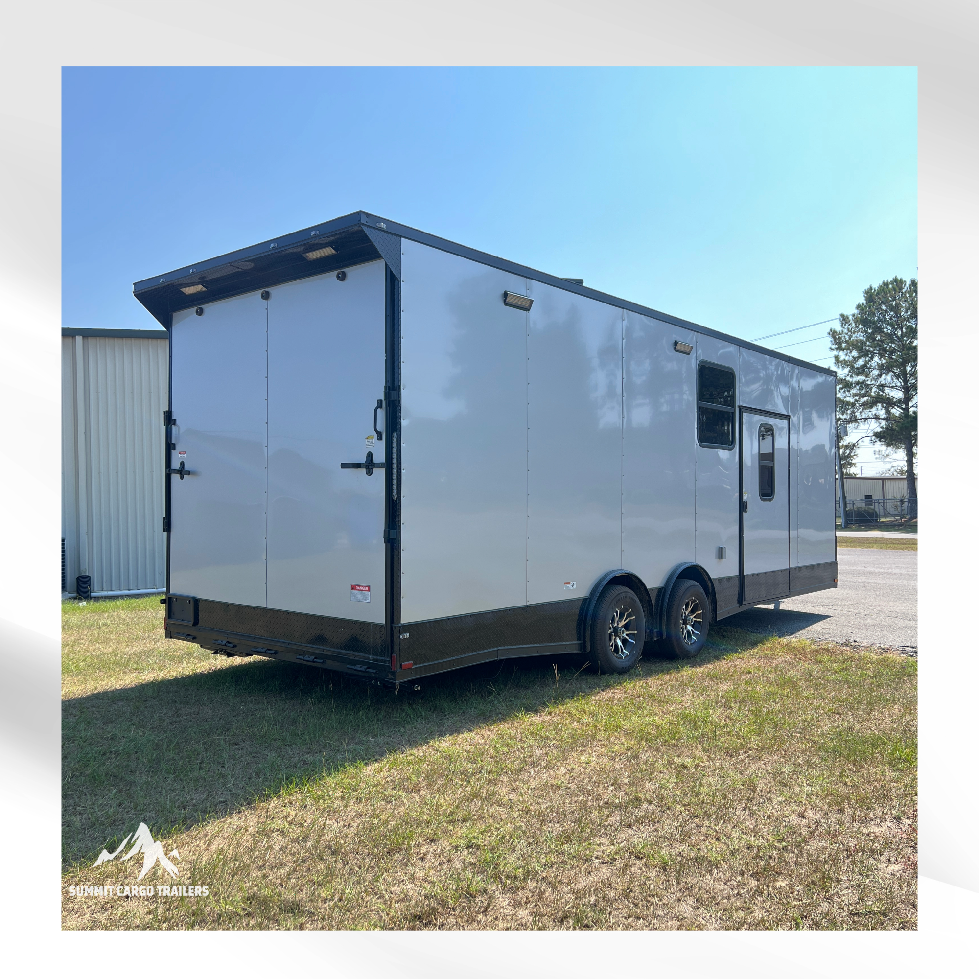 8.5X24TA3 Silver Frost Race Ready Trailer
