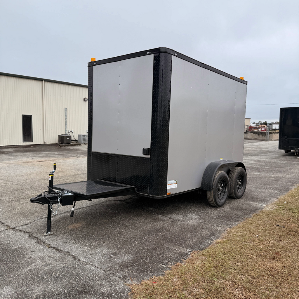6X10TA Silver Splicing Trailer