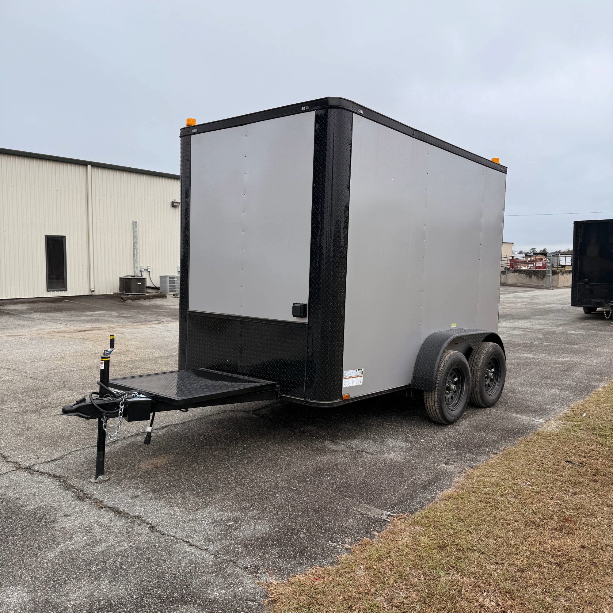 6X10TA Silver Splicing Trailer