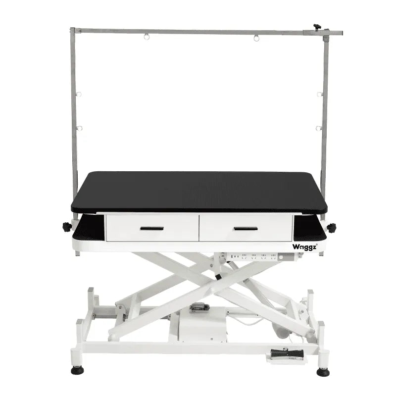 Waggz Store-Low Lite 47” Electric Dog Grooming Table with Drawers