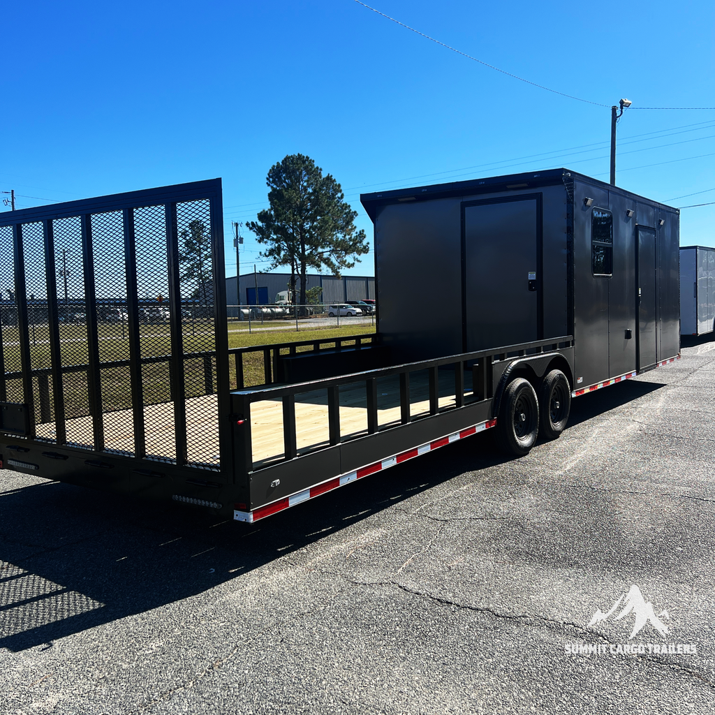 8.5X32TA Charcoal Hybrid Trailer