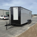 7X16TA Silver Work Trailer