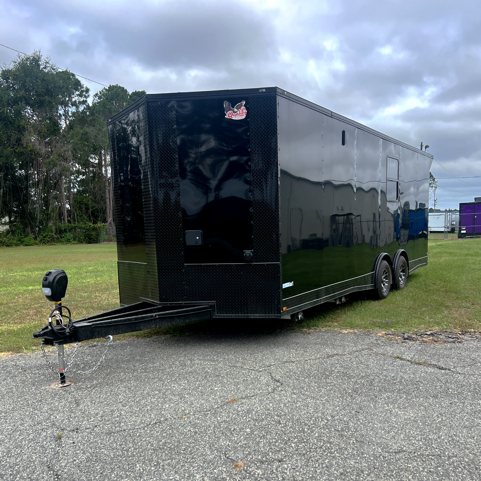 8.5X24TA Black Race Ready Trailer