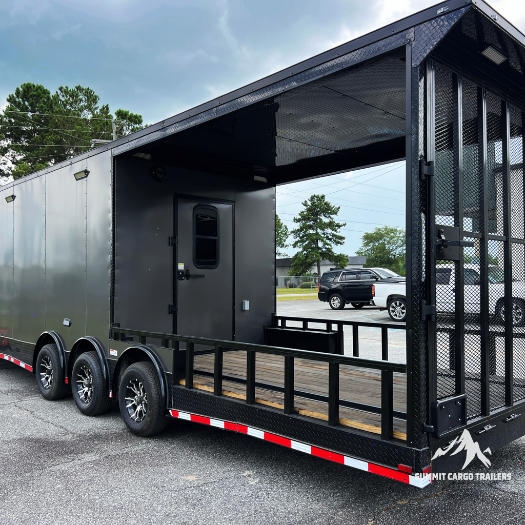 8.5X34TTA3 Charcoal Hybrid Trailer