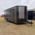 8.5X18TA Charcoal Standard Car Hauler Trailer