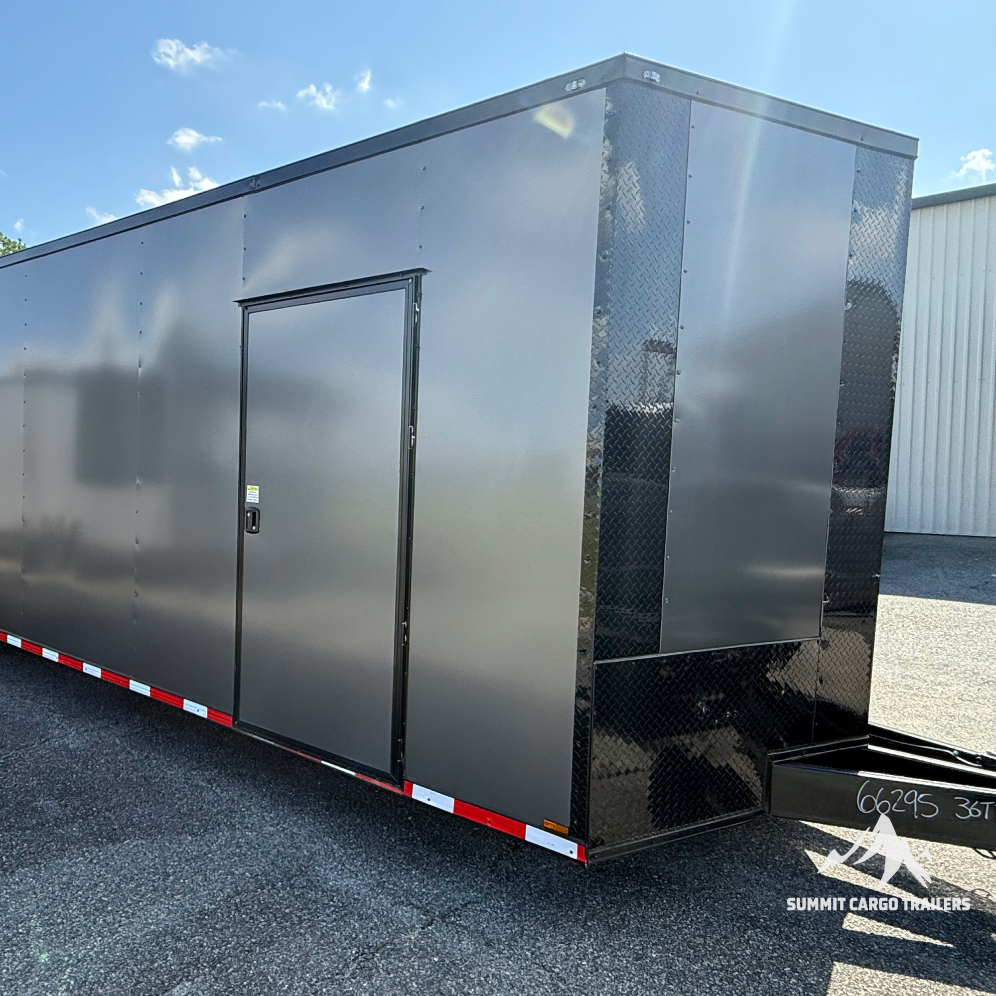 8.5X36TTA5 Charcoal Standard Car Hauler Trailer