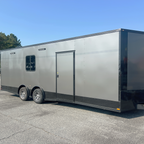 8.5X24TA3 Charcoal Race Ready Trailer