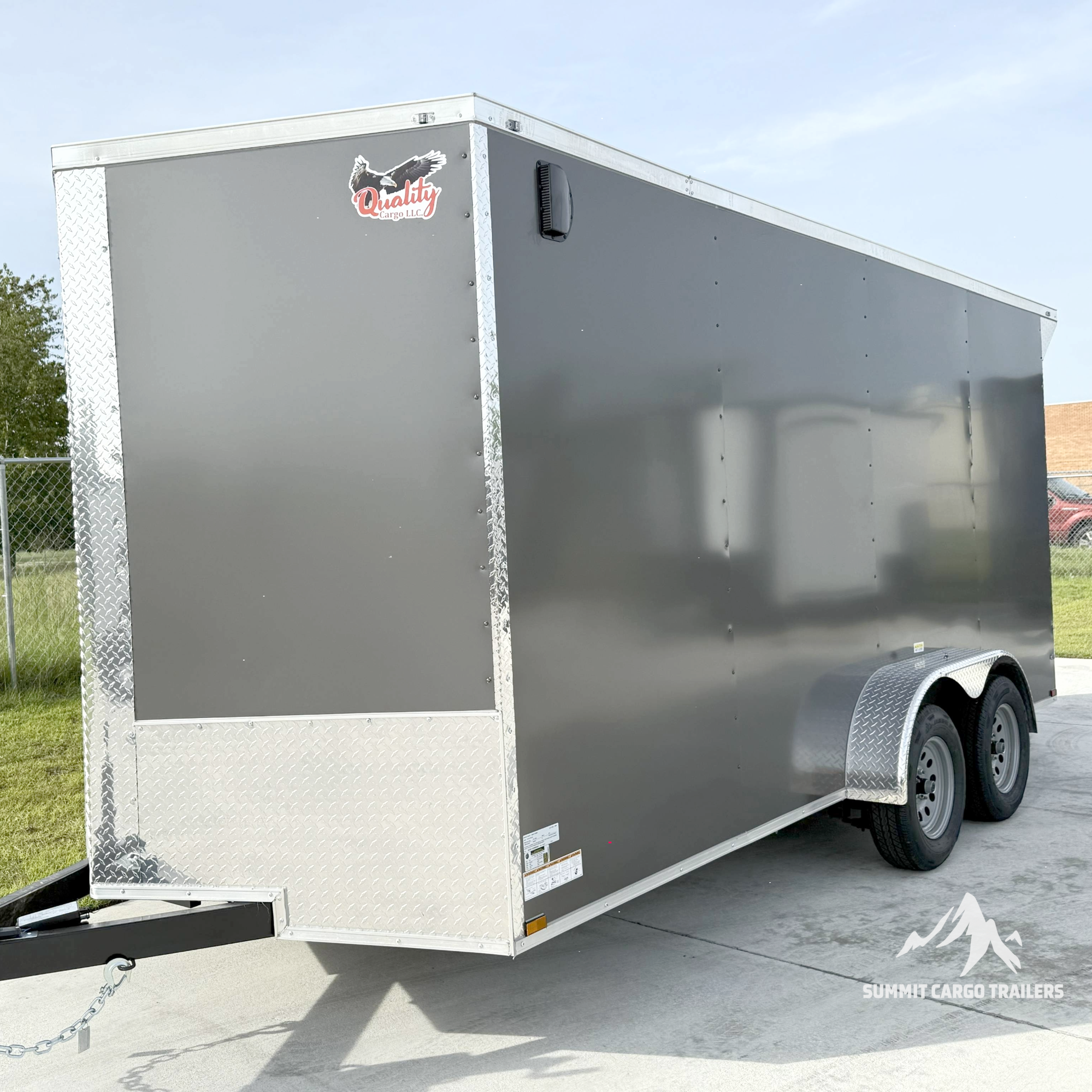 7X16TA Charcoal Standard Trailer