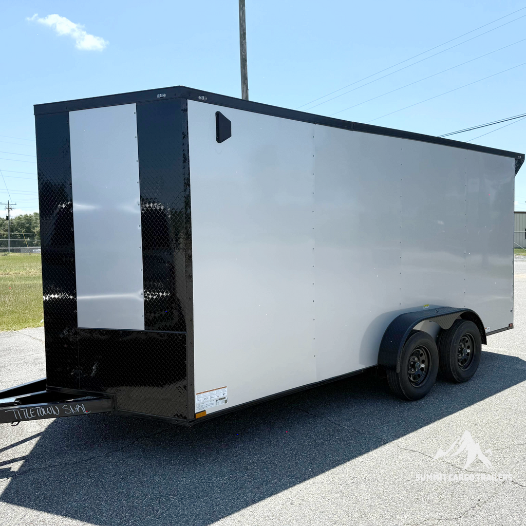 7X16TA Silver Standard Trailer