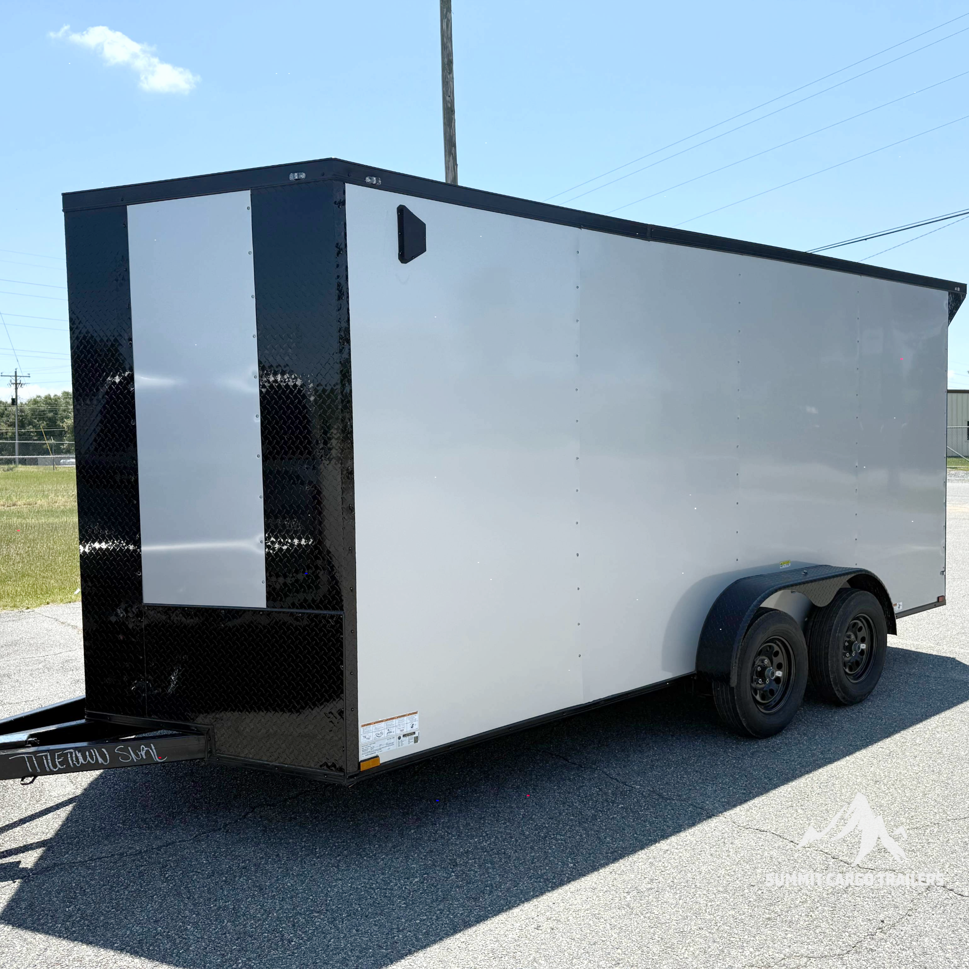 7X16TA Silver Standard Trailer