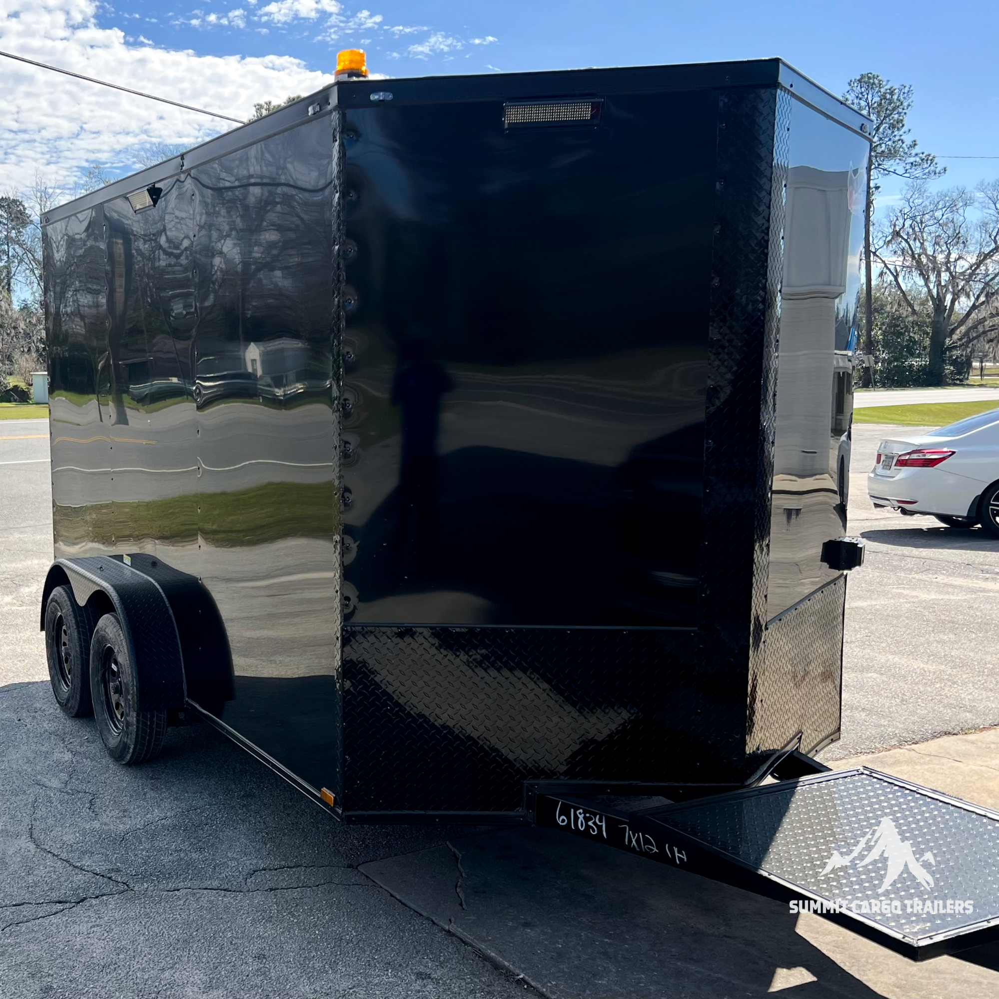 7X12TA Black Splicing Trailer