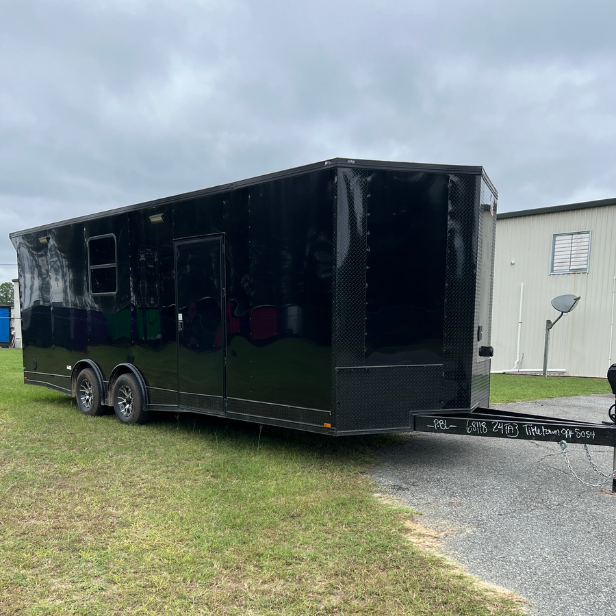 8.5x24TA Black Race Ready Trailer — image 1 of 10
