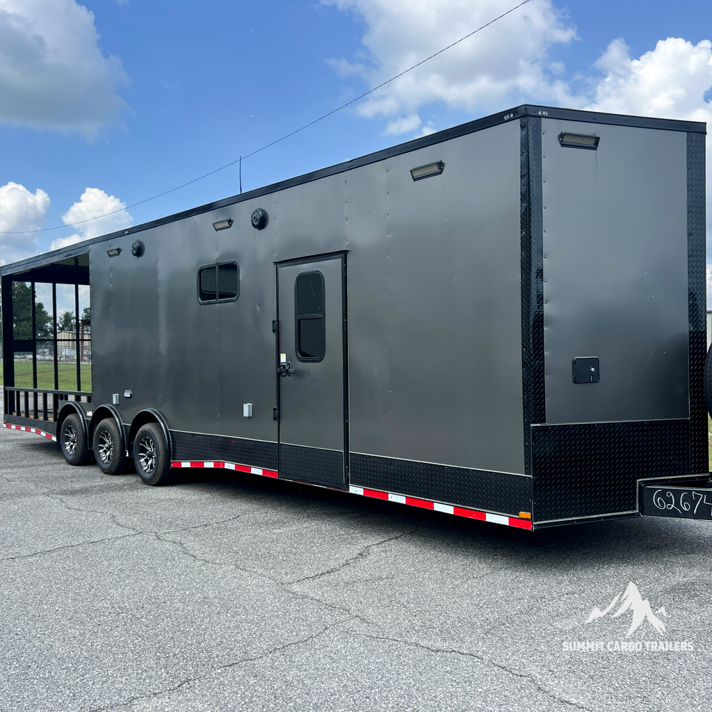 8.5X34TTA3 Charcoal Hybrid Trailer