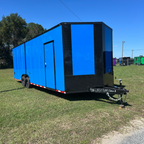 8.5X26TA Blue Standard Car Hauler Trailer