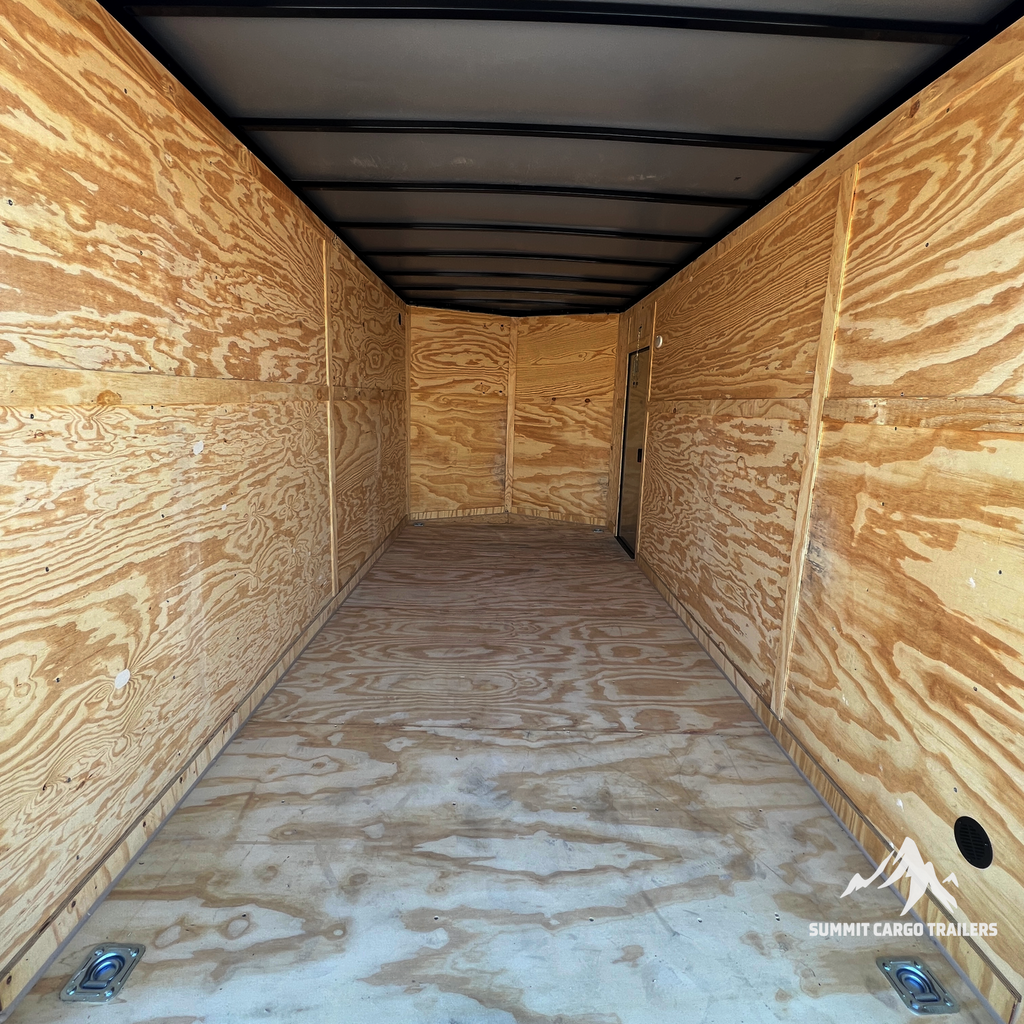 7X16TA Charcoal Standard Work Trailer