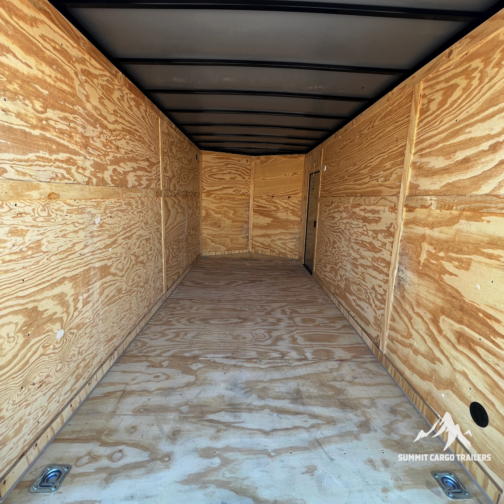 7X16TA Charcoal Standard Work Trailer