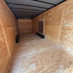 8.5X28TA3 White Standard Car Hauler Trailer