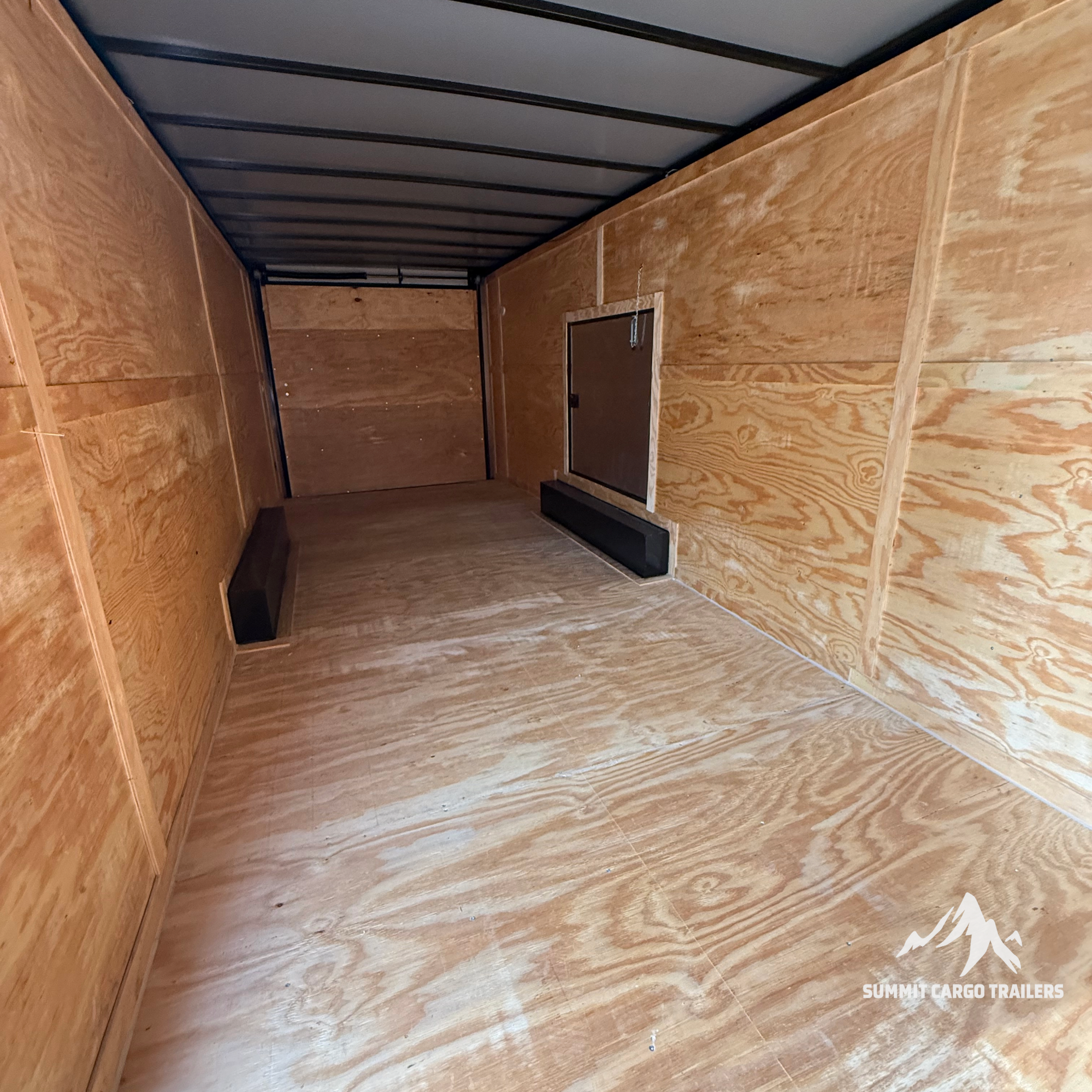 8.5X28TA3 White Standard Car Hauler Trailer