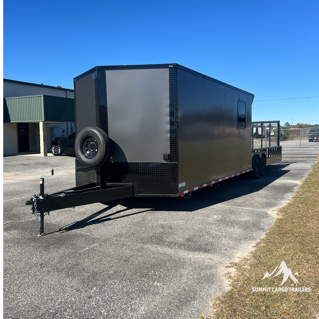 8.5X32TA Charcoal Hybrid Trailer