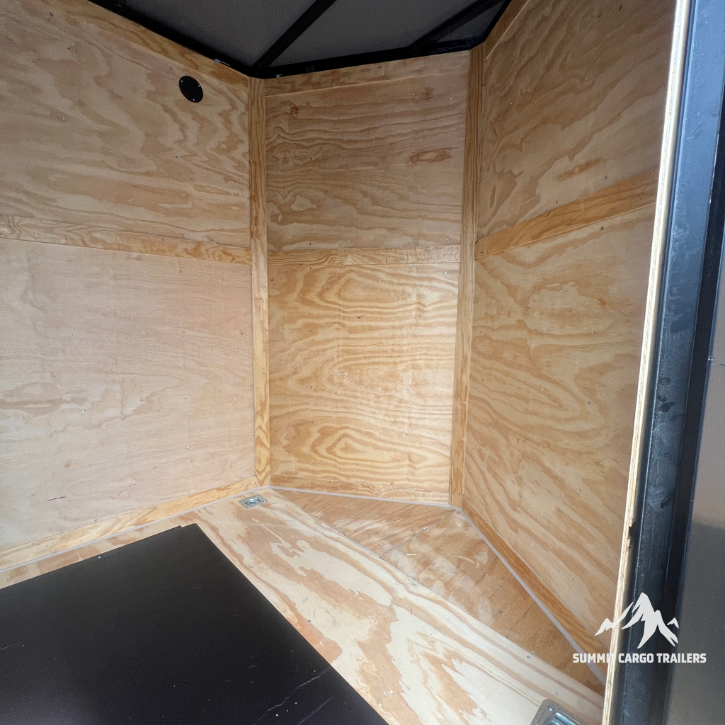 6X12TA Black Standard Trailer