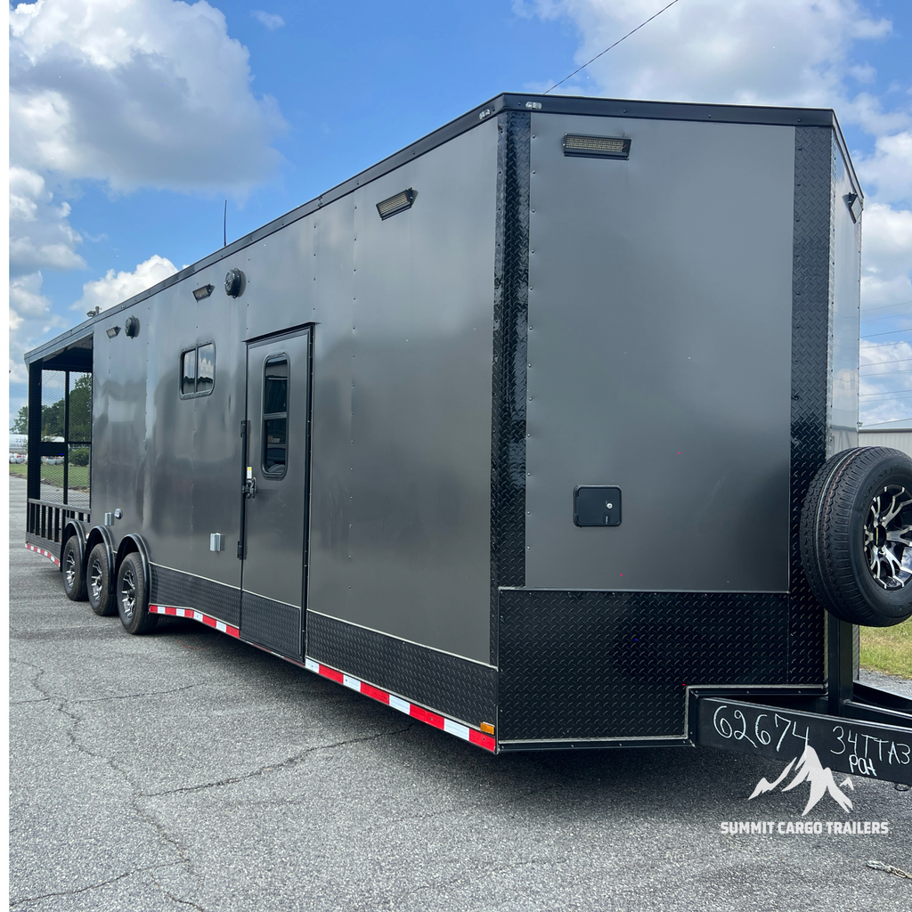 8.5X34TTA3 Charcoal Hybrid Trailer