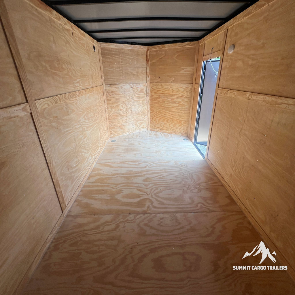 7X14TA Black Standard Trailer