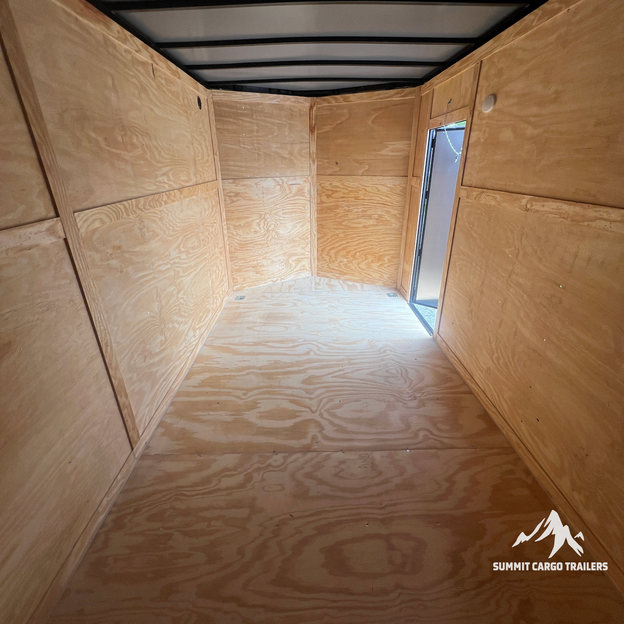 7X14TA Black Standard Trailer