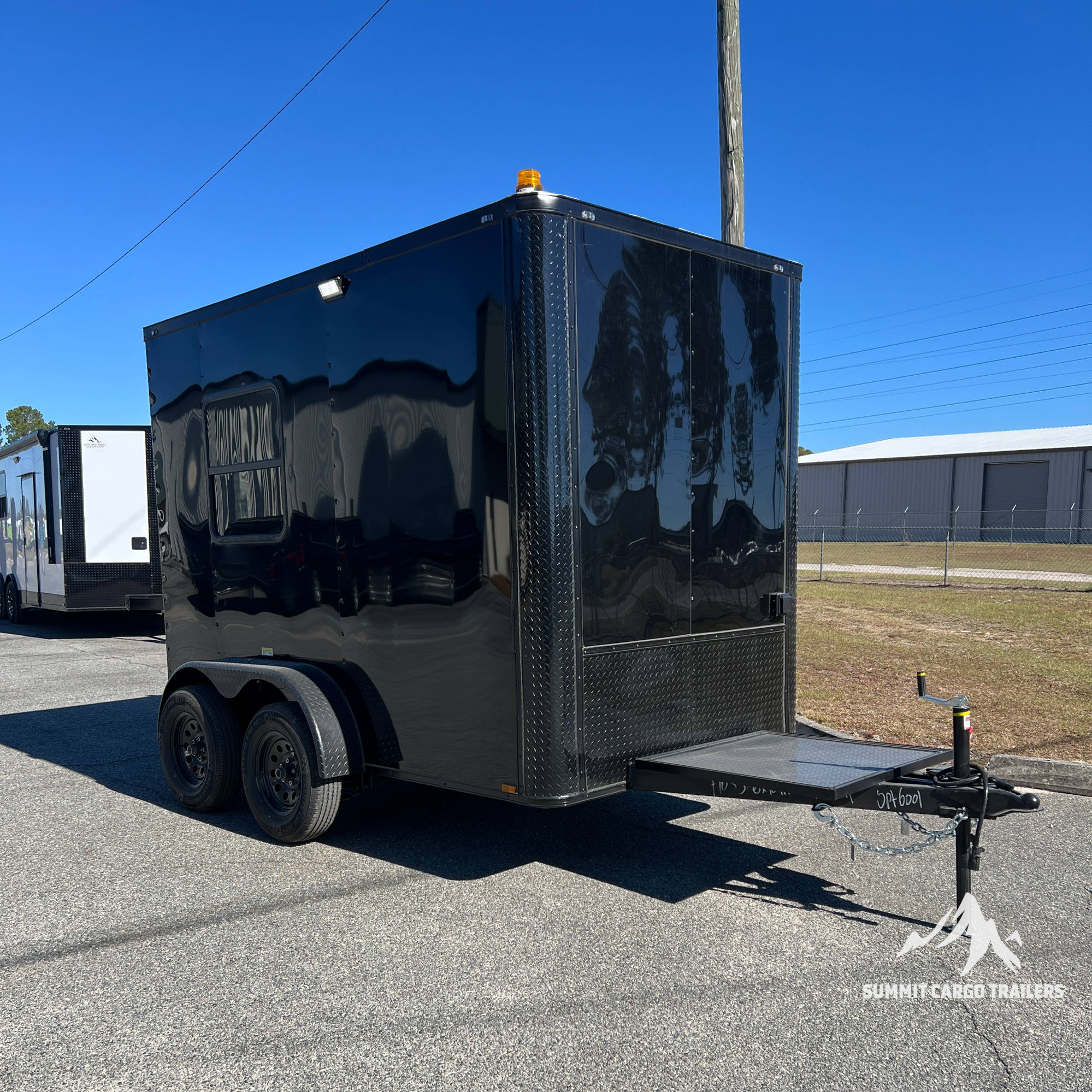 6X10TA Black Splicing Trailer