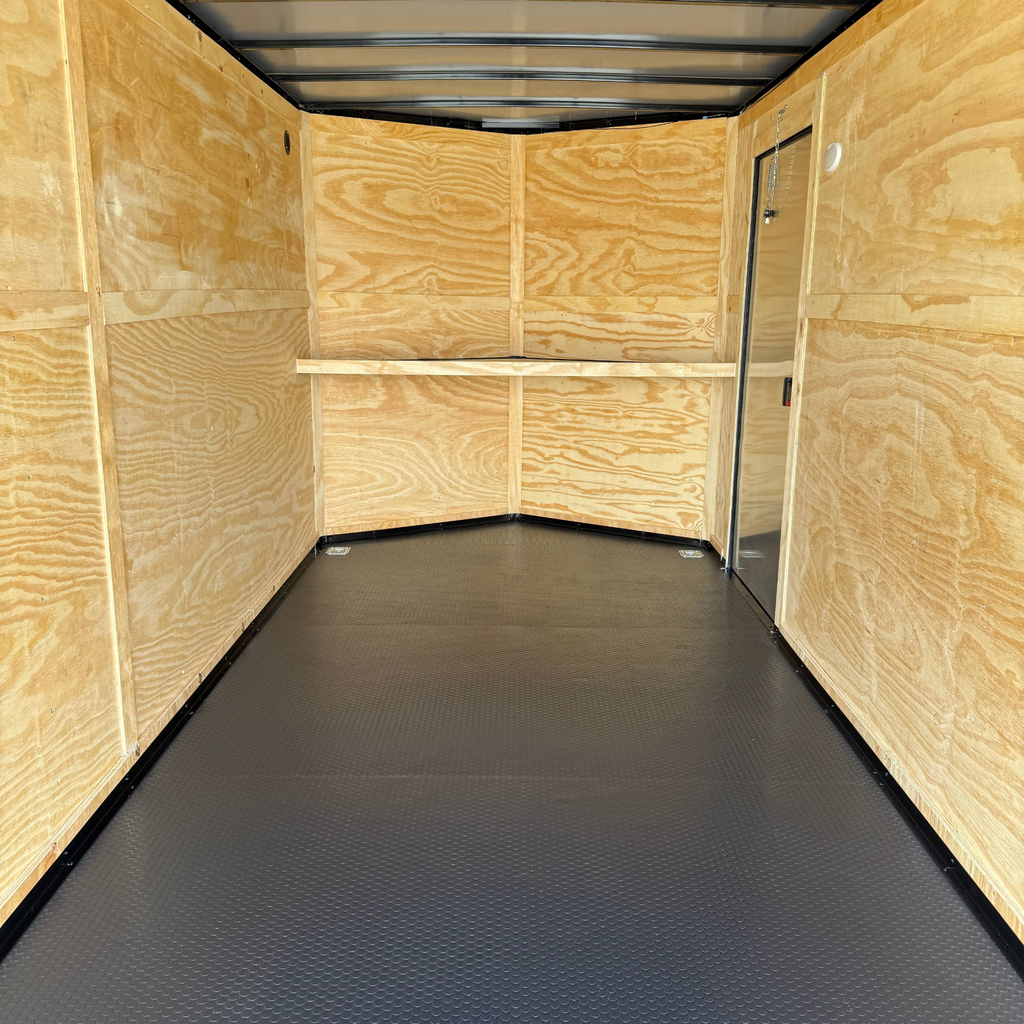 7X16TA Silver Work Trailer