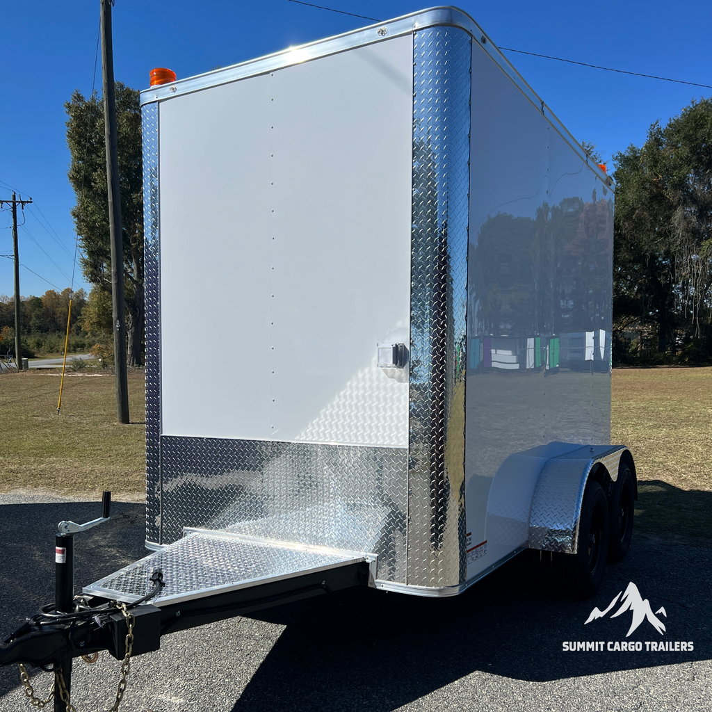 6X10TA White Splicing Trailer