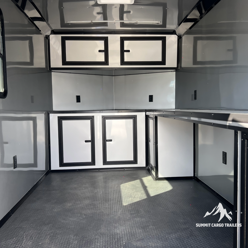 7X12TA Black Splicing Trailer