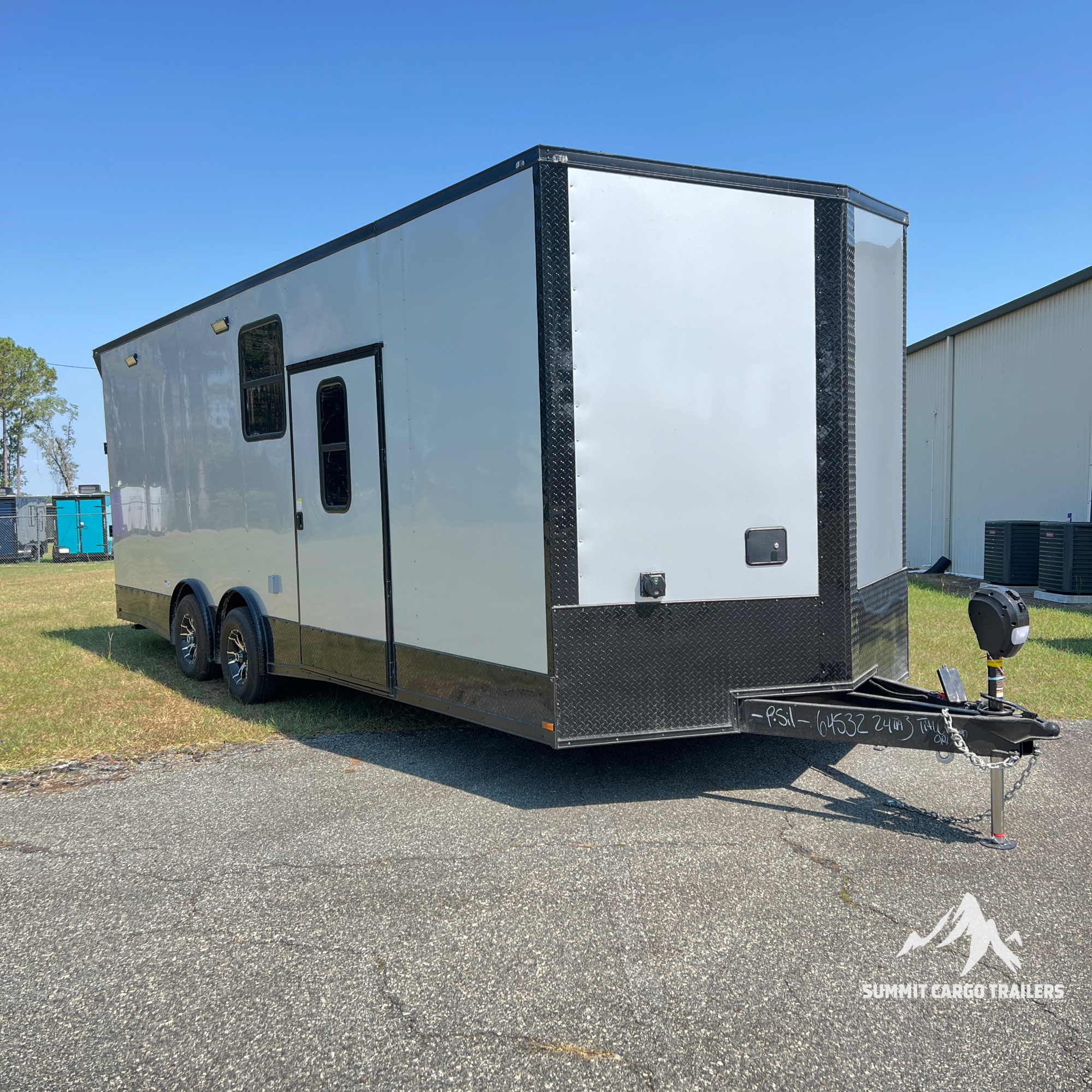 8.5X24TA3 Silver Frost Race Ready Trailer