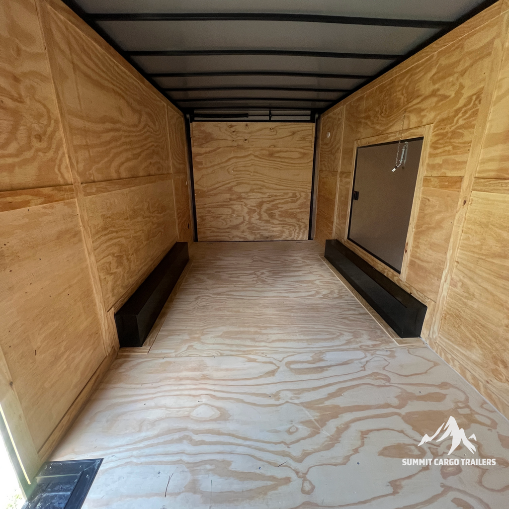 8.5X20TA3 Black Car Hauler Trailer