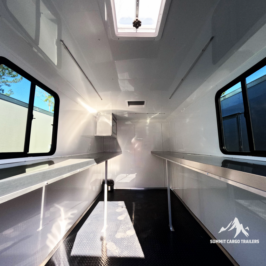 7X12TA Black Splicing Trailer