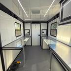 7X12TA White Splicing Trailer