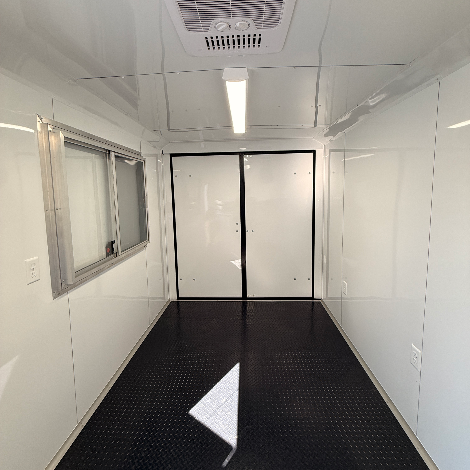 7X14TA Blue Concession Trailer