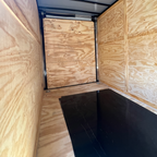 6X12TA Black Standard Trailer