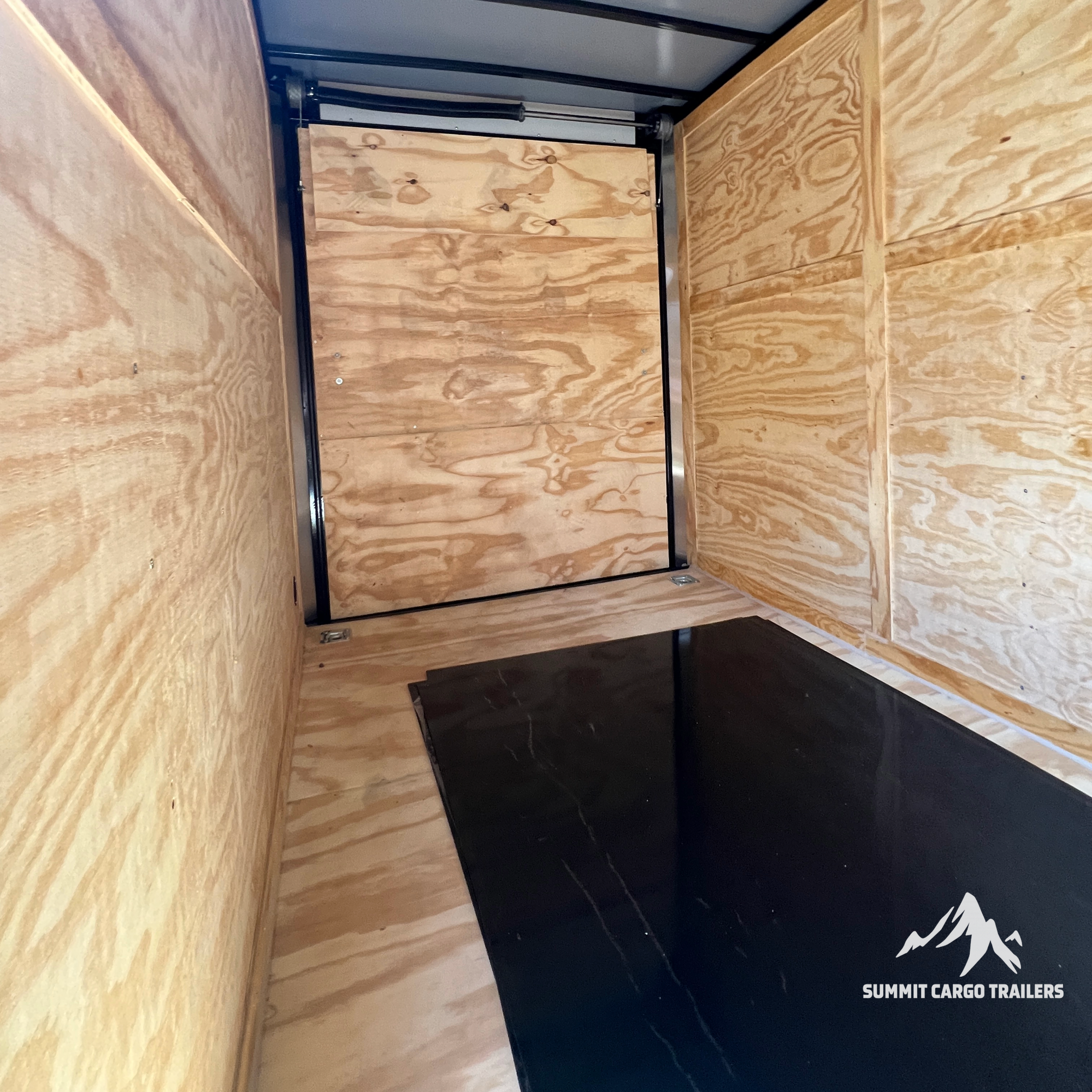 6X12TA Black Standard Trailer