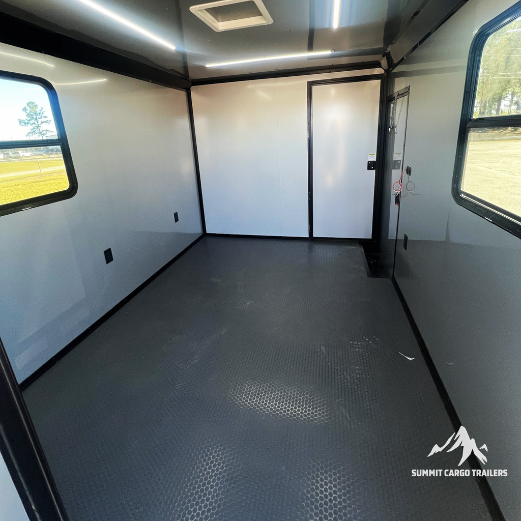 8.5X32TA Charcoal Hybrid Trailer