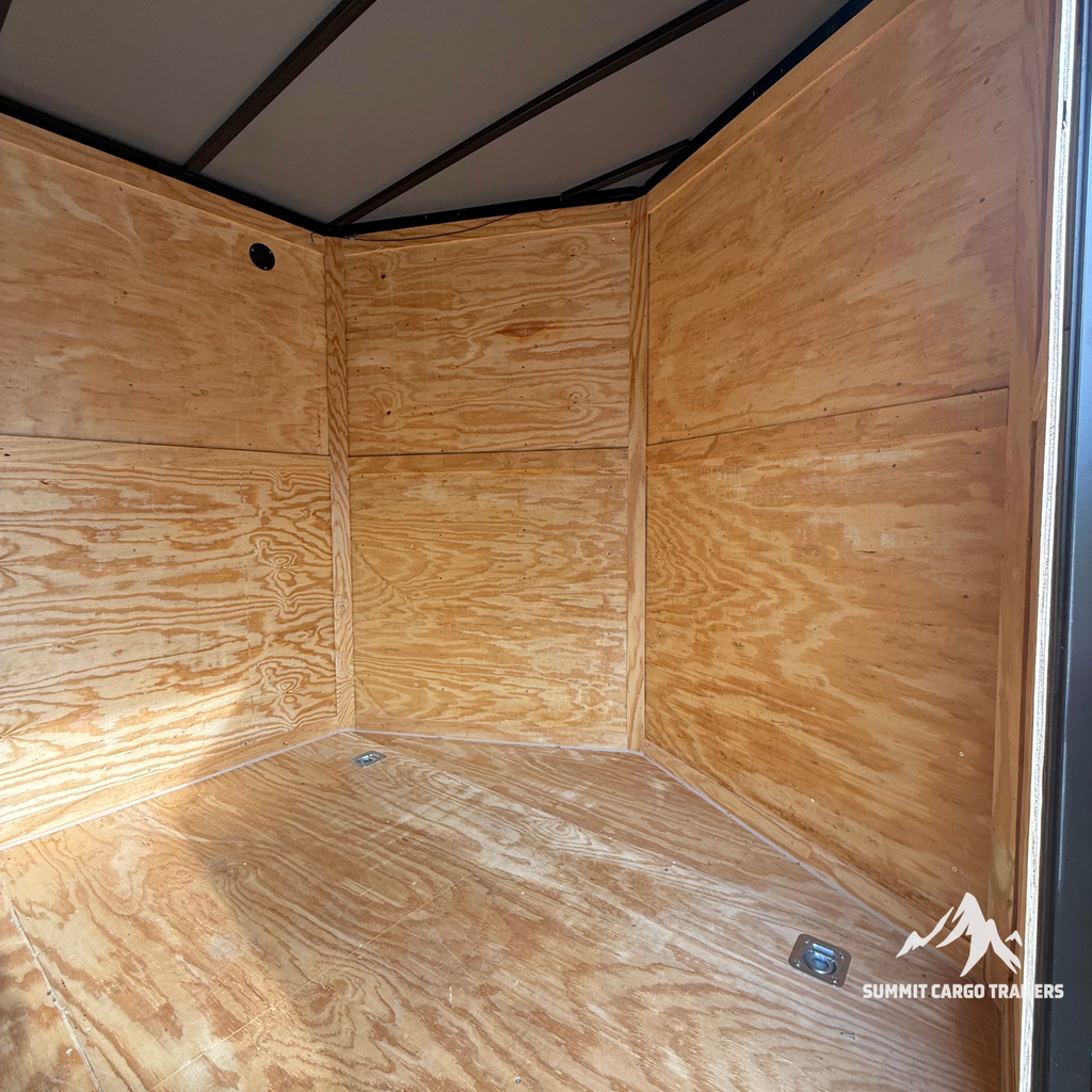 8.5X28TA3 White Standard Car Hauler Trailer