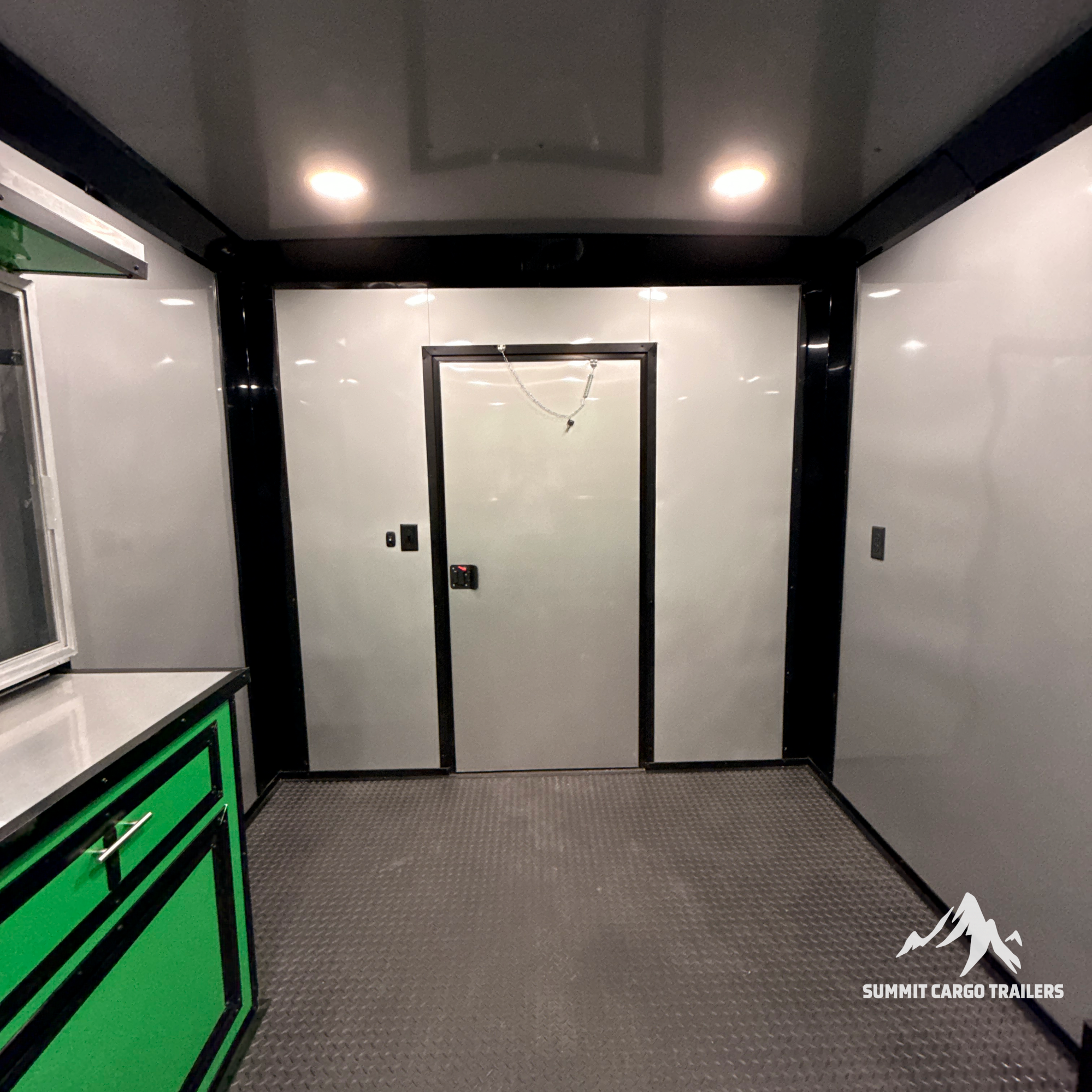 8.5X20TA Green Concession Trailer