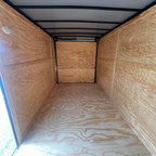 7X14TA Black Standard Trailer