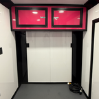 6X12TA Pink Dog Grooming Trailer