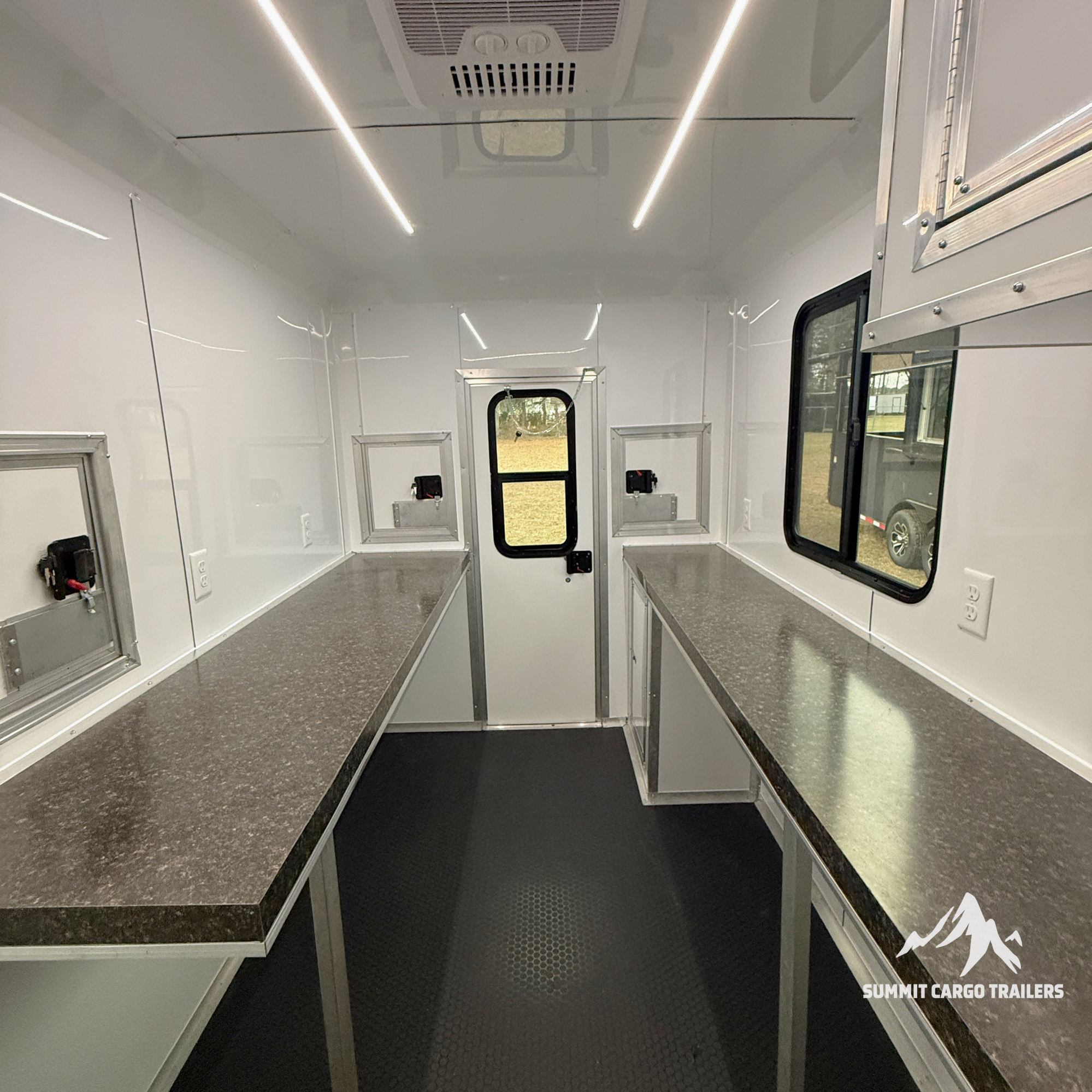 6X10TA White Splicing Trailer