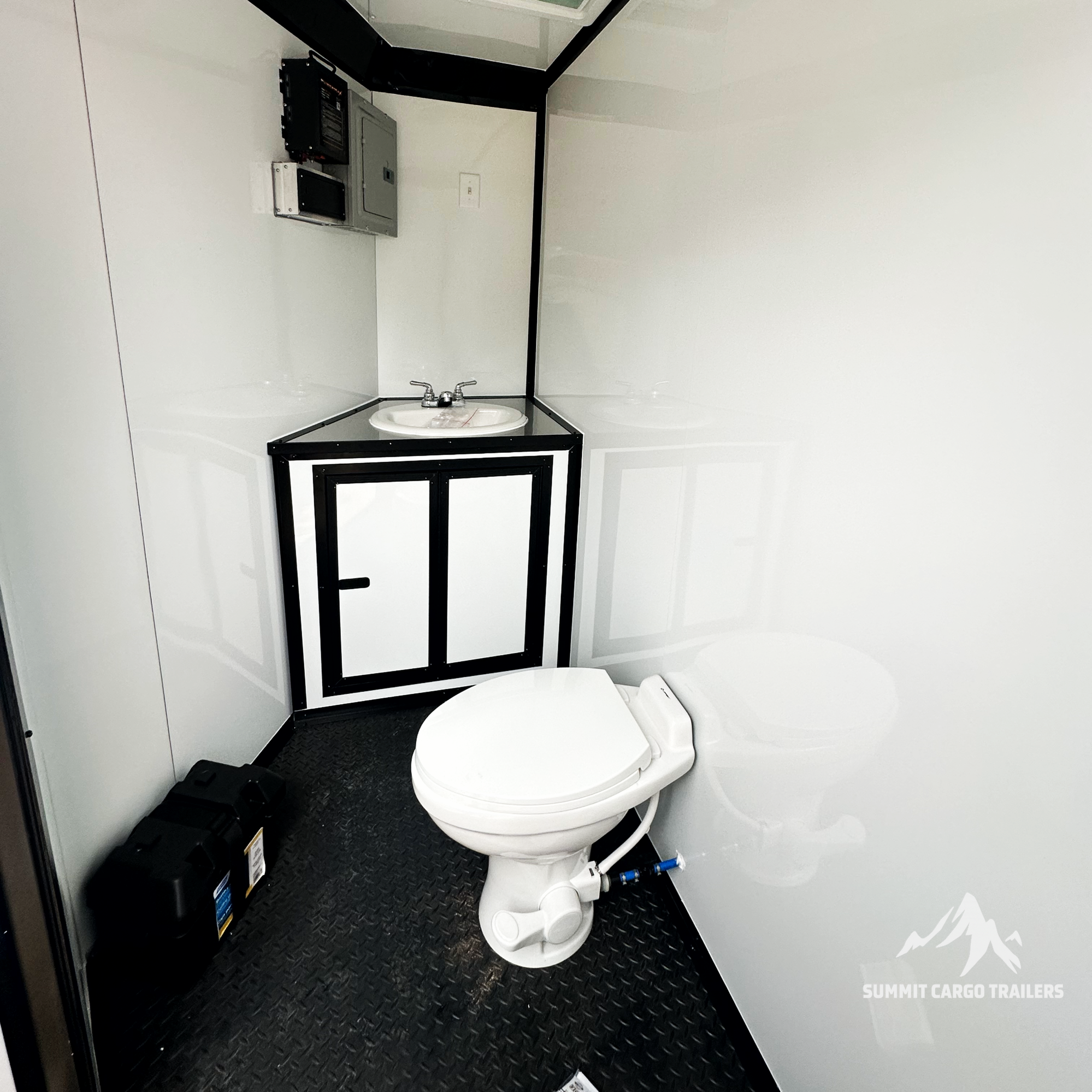 8.5X26TA White Race Ready Trailer