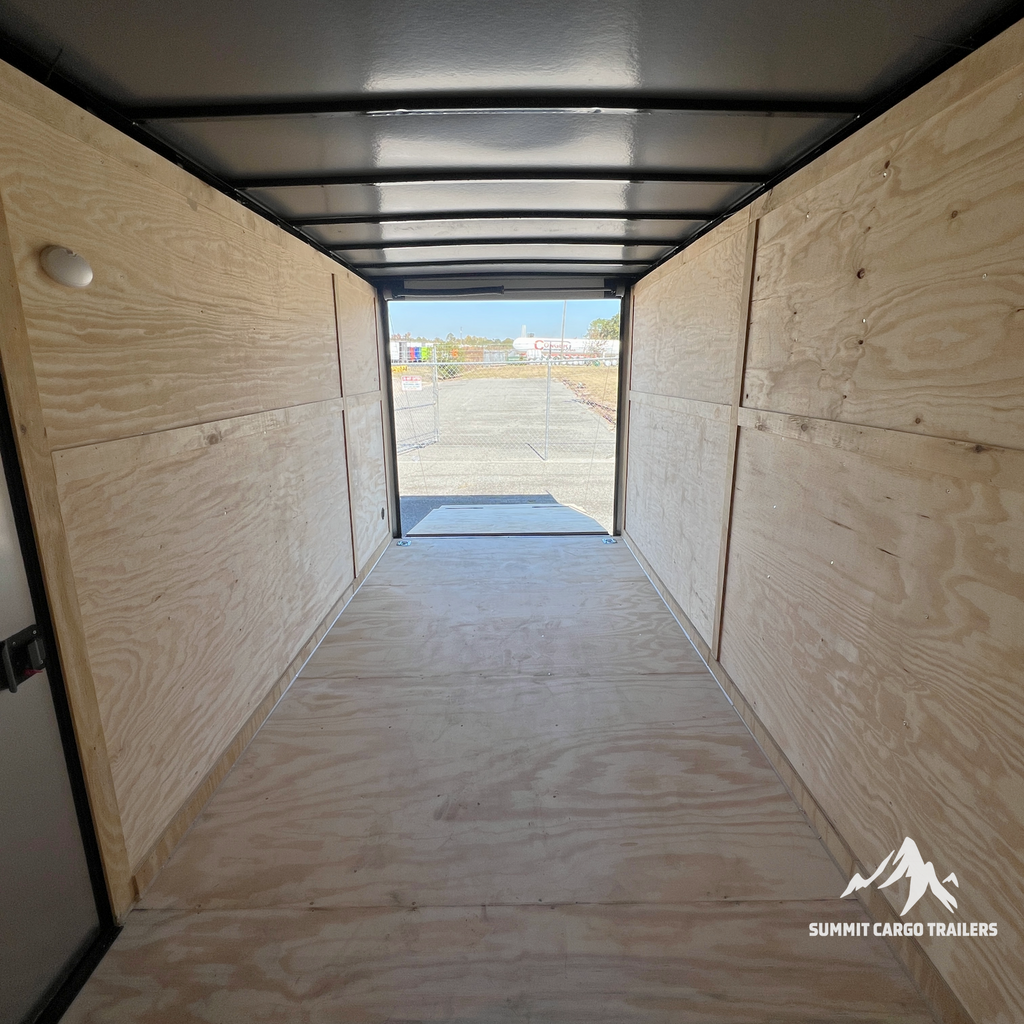 7X16TA Charcoal Standard Work Trailer