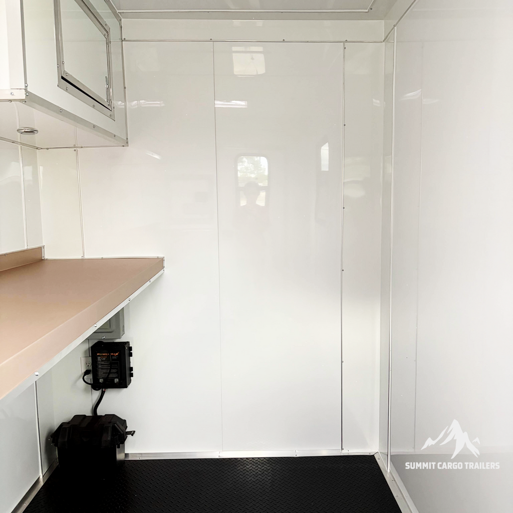 6X10TA White Splicing Trailer