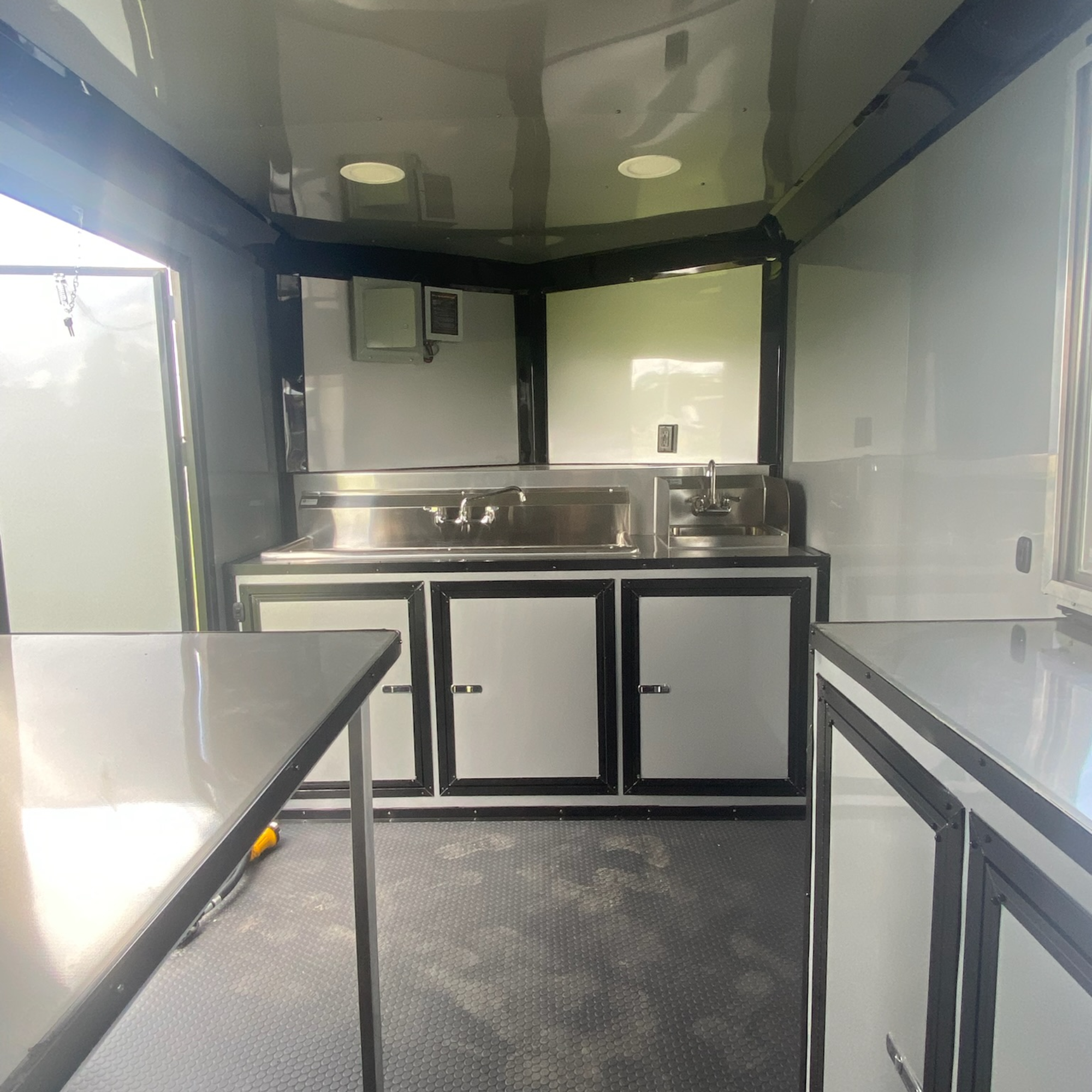 7X14TA Indigo Blue Concession Trailer