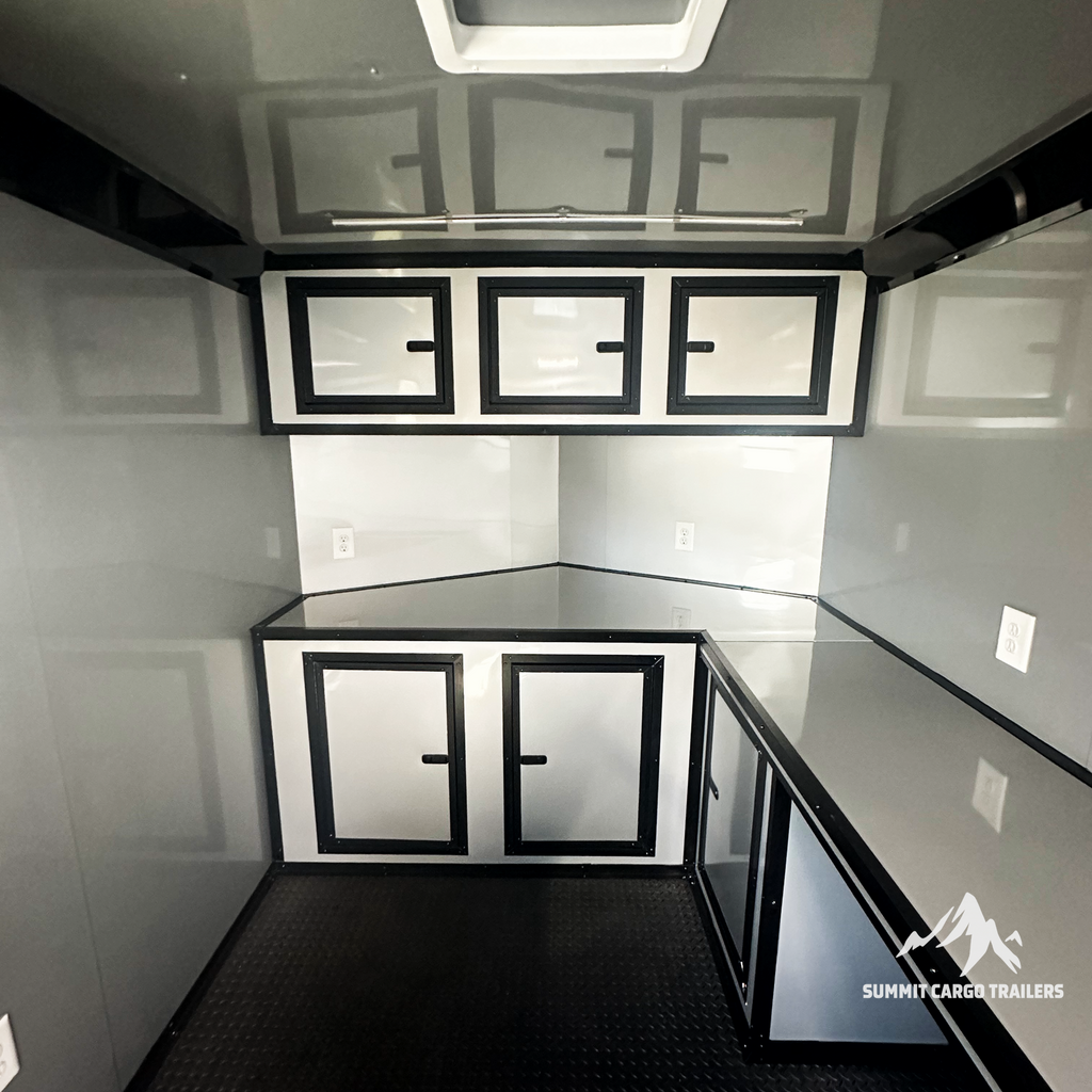 7X12TA Black Splicing Trailer