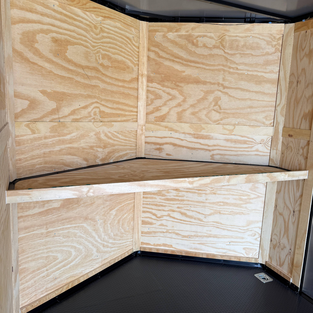 7X16TA Silver Work Trailer